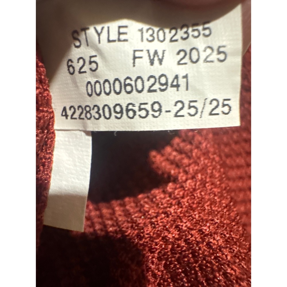 Under Armour Mens 2XL Burgundy Red Waffle Knit Thermal Long Sleeve Shirt 1302355 - Picture 5 of 5